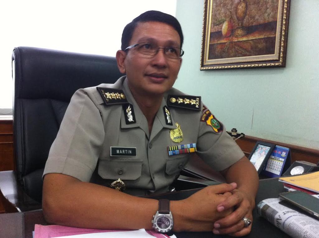 Kabid Humas Polda Metro Jaya Kombes Martinus Sitompul--Metrotvnews.com/Deny Irwanto