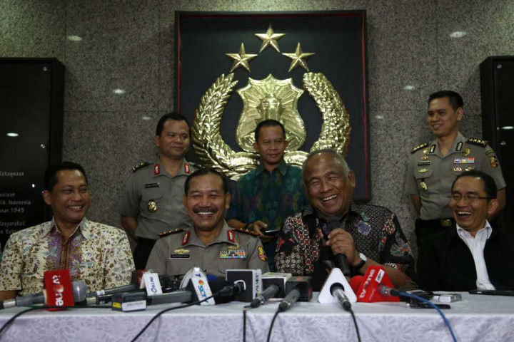 3 Pimpinan KPK 'Diam-Diam' Sambangi Bareskrim Tadi Malam