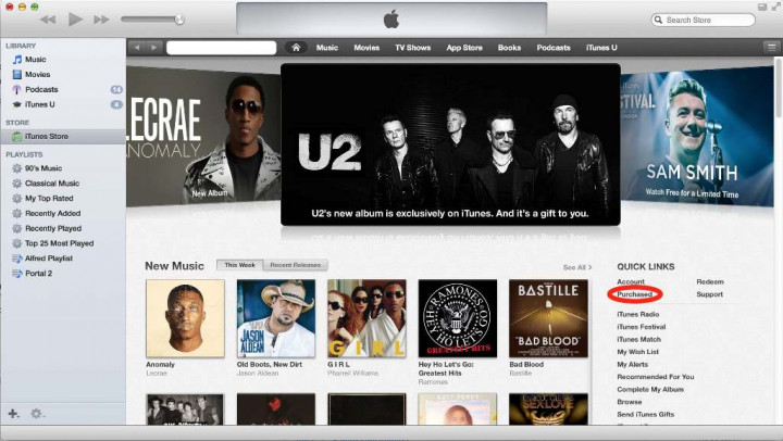 Album Gratis U2 Paling Sering Didengar Pengguna Apple 