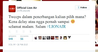 Lion Air akan Tempuh Jalur Hukum Terkait Cuitan @OfficialLionAir