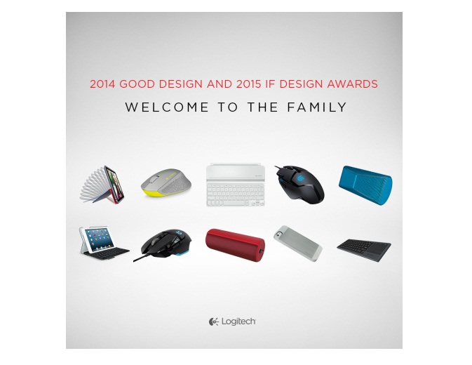 Logitech Dapatkan iF Design Award 2015