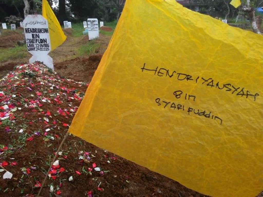 Makam Hendriyansyah--metrotvnews.com/Arga Sumantri