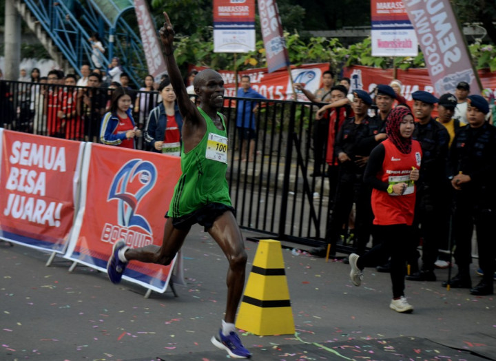 Pelari Kenya Dominasi Kejuaraan Bosowa Marathon 2015