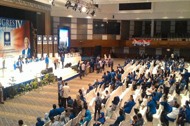 Ini Suasana Pemilihan Ketum PAN