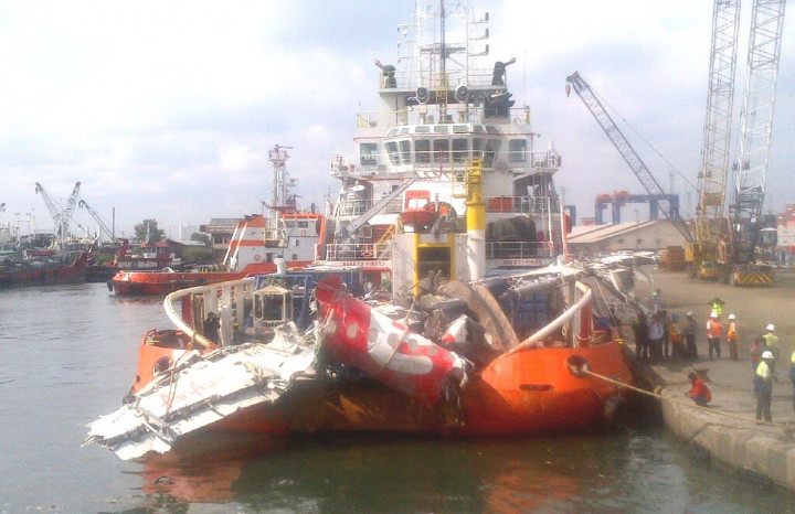 Tiba di Priok, Begini Penampakan Bagian Tengah AirAsia QZ8501 