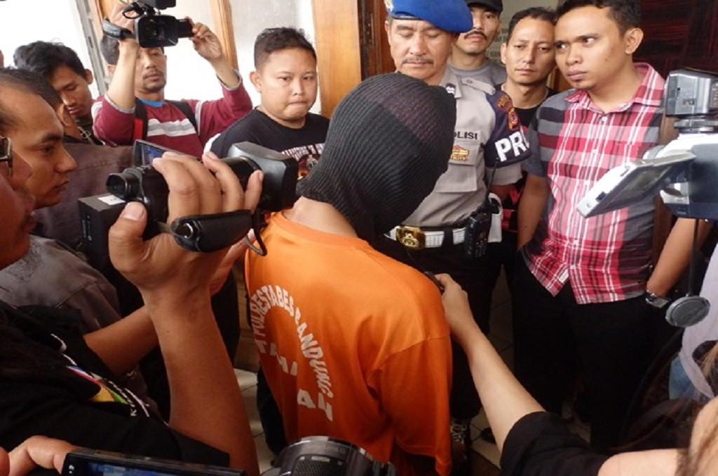 WMZ, pelaku pembunuhan Yusi, Metrotvnews.com/ Roni Kurniawan