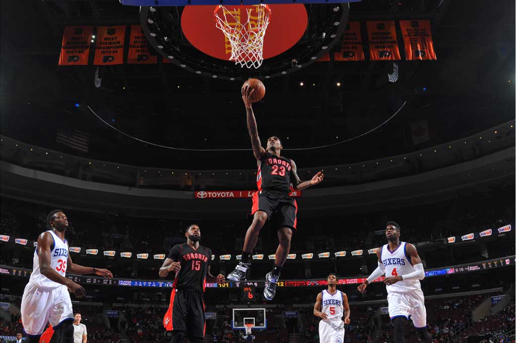 Raptors Tundukkan 76ers 114-103