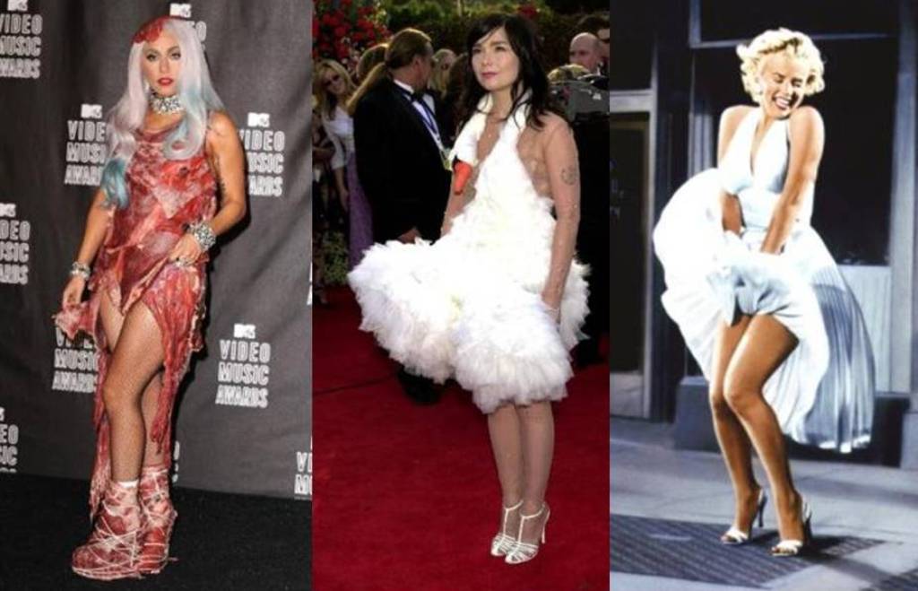 Gaun-gaun fenomenal yang sempat jadi perbincangan publik dunia. Foto:Getty Images