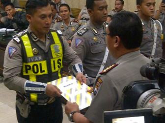Tangkap Begal, Empat Polantas Polrestabes Surabaya Dapat Penghargaan