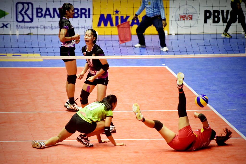 Jakarta Elektrik PLN Tundukkan Gresik Petrokimia 3-1