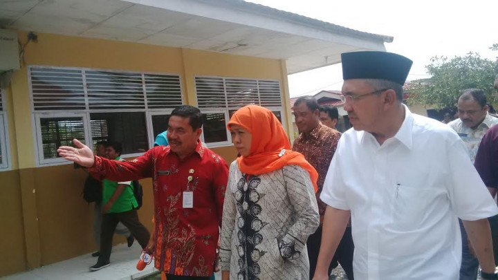 ​Kunjungi Panti Sosial, Menteri Khofifah Tegur Plt Gubernur Riau 