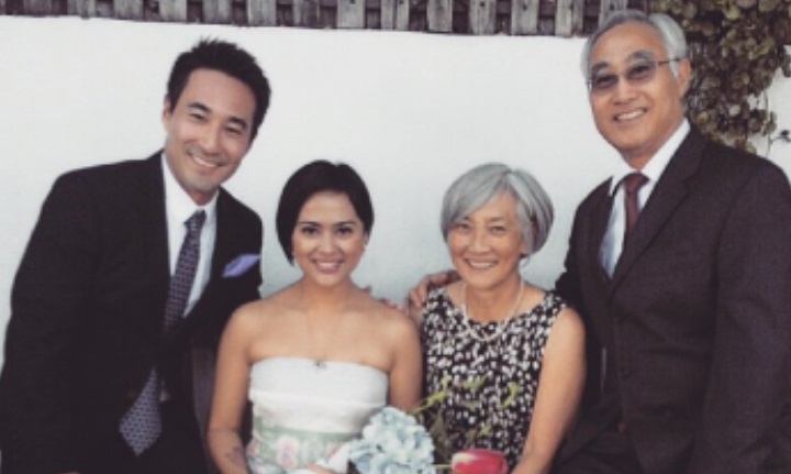 Sarah Sechan, Neil G Furuno, dan orangtuanya (Foto:Instagram)
