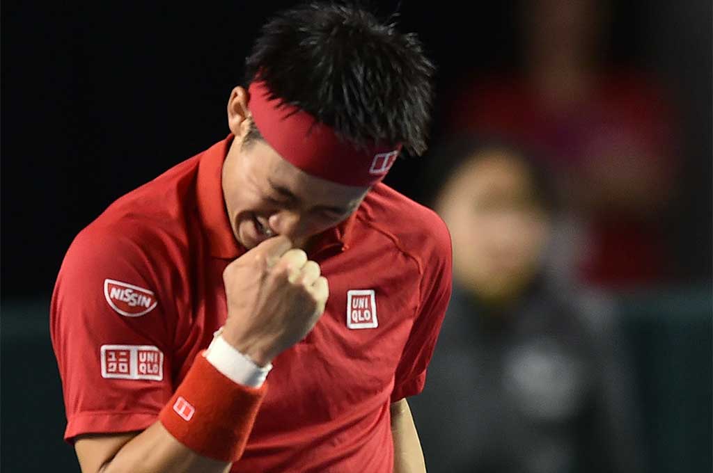 Nishikori Pelihara Peluang Jepang ke Perempat Final Piala Davis
