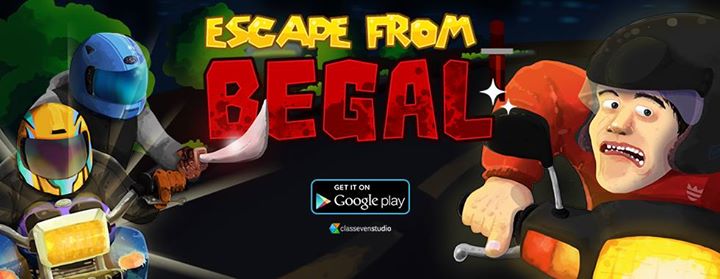 Kabur dari Begal dalam <i>Escape from Begal</i>