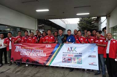 AXIC Resmikan <i>Road Show</i> Kampanye <i>Safety Driving</i> di Empat Kota