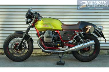 Moto Guzzi Rilis V7 Racer Verde Legnano, Hargai Sang Legenda