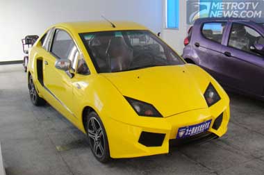 Lamborghini Aventador Punya KW10 di Tiongkok