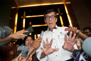 ​Yasonna Menilai Pembatasan Remisi Koruptor Diskriminatif