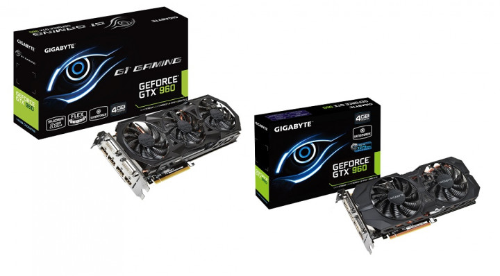 GIGABYTE Luncurkan Dua Varian NVIDIA GeForce GTX 960 4GB