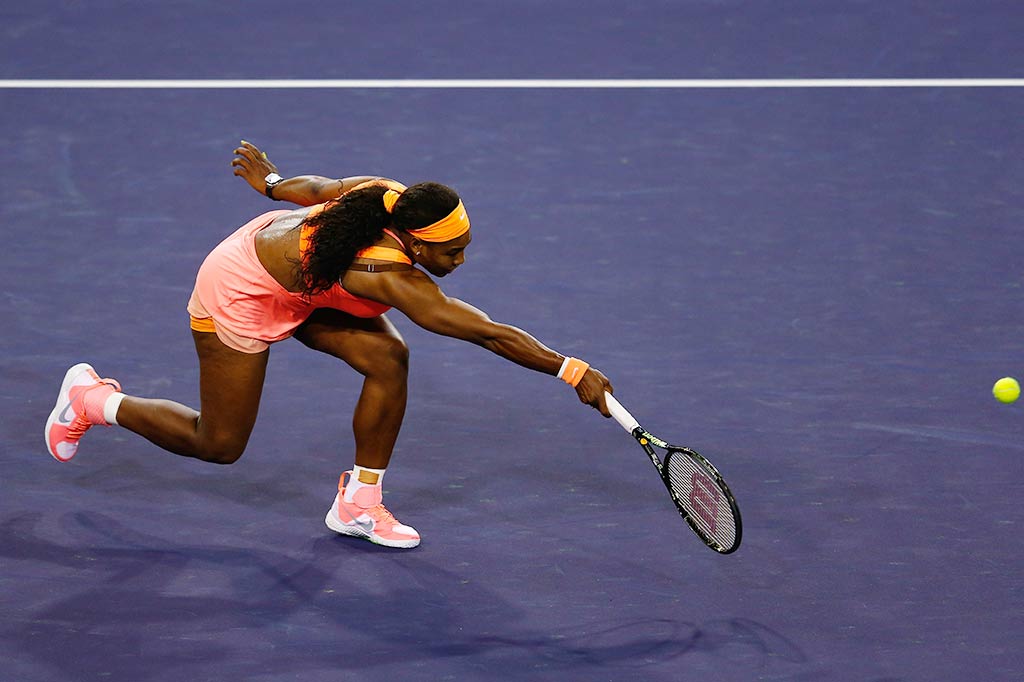 Serena Tumbangkan Monica Niculescu 