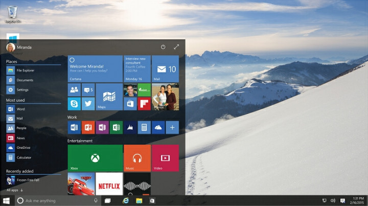 Update Windows 10 Bocor di Internet, Ada Fitur dan Antarmuka Baru 