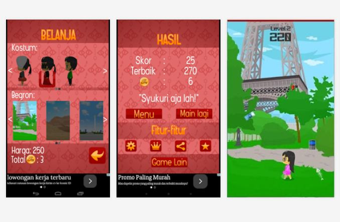 Haji Lulung Maju Mundur ala Syahrini di Game Ini