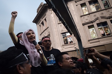 Inggris Pantau Penangkapan Putri Pemimpin Oposisi Malaysia