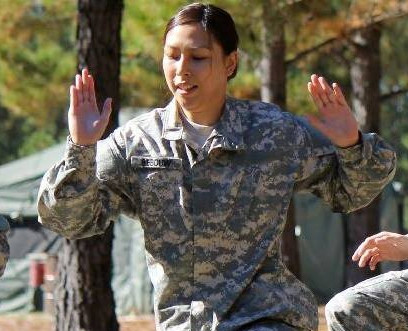 Inilah Kristy, Tentara Cantik AS Asal Indonesia 