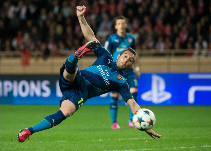 Arsenal Tersingkir, Santi Cazorla dan Aaron Ramsey Cetak Sejarah