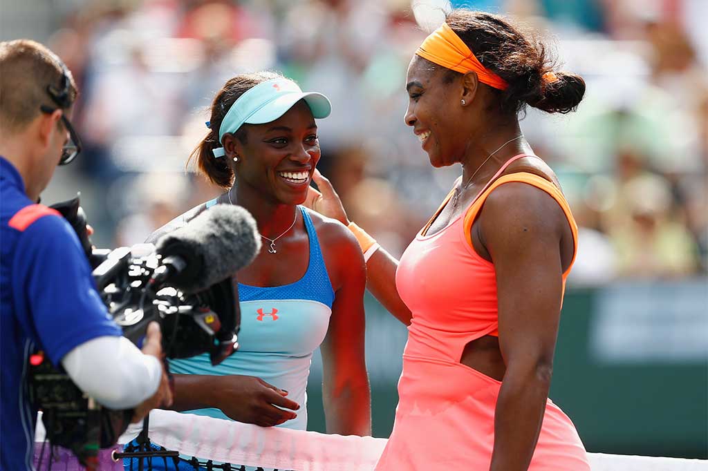Serena Tundukkan Rekan Senegaranya Sloane Stephane