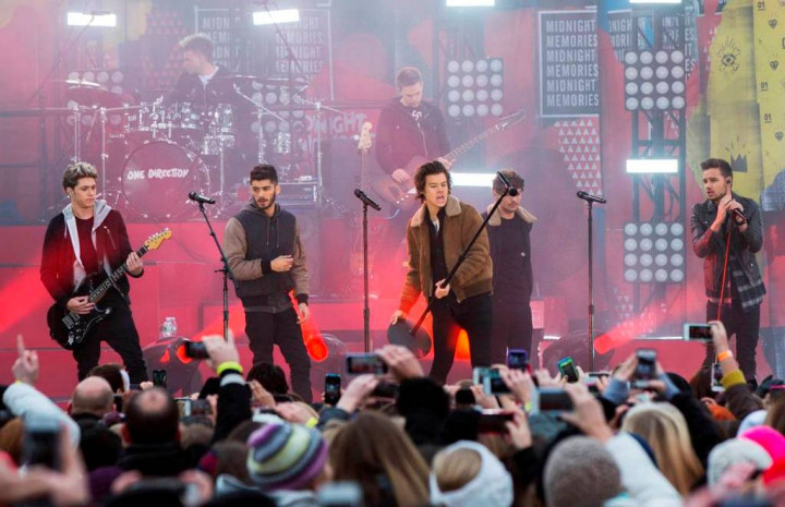 Konser di Indonesia, One Direction Minta Teh