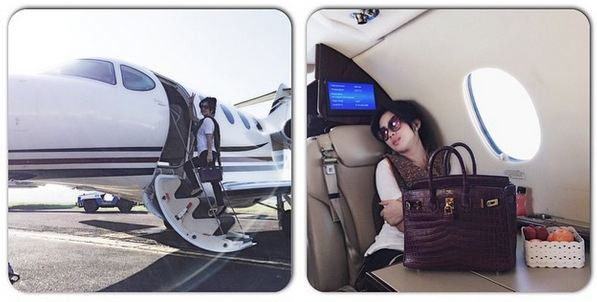 Liburan ke Jogja, Syahrini dan Dash Berlin Naik Jet Pribadi