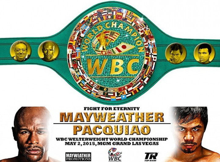 Ini Sabuk Khusus untuk Duel Manny Pacquiao dan Floyd Mayweather Jr