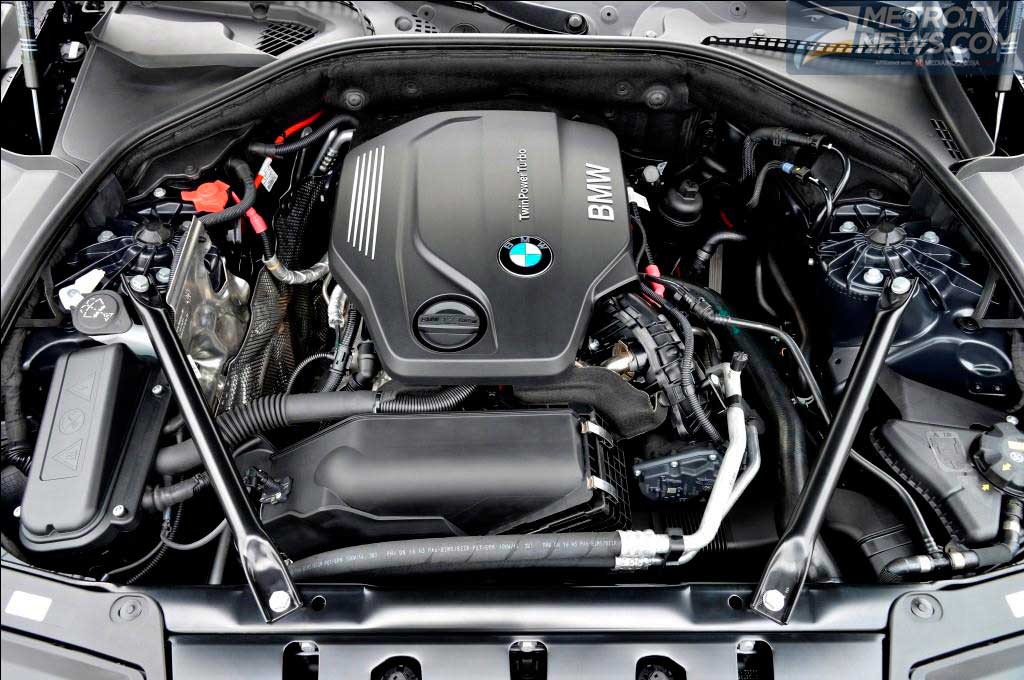 Mesin BMW seri 5 sekarang dibekali teknologi terbaik. BMW