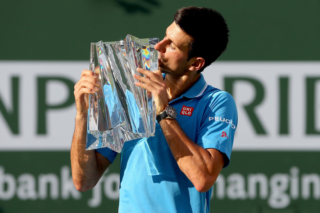 Djokovic Kalahkan Federer di Final BNP Paribas Open