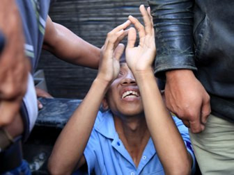 Kepergok Menjambret, Angga Hampir Tewas Dihajar Massa