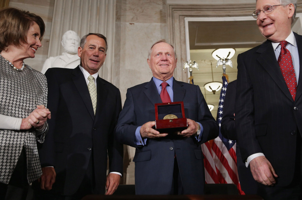 Jack Nicklaus Dianugerahi &rsquo;Congressional Gold Medal&rsquo;