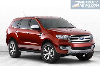 Ford Luncurkan New Everest di BMS 2015