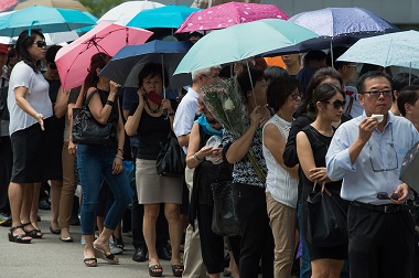 Antrean Panjang, Jadwal Melayat Lee Kuan Yew Diperpanjang 