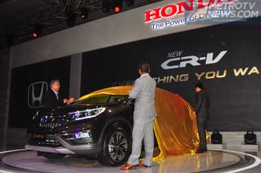Honda Kembali Boyong CR-V Facelift di Bangkok