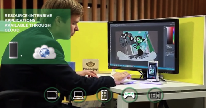 Ubah Ponsel Anda Jadi PC dengan Phonejoy