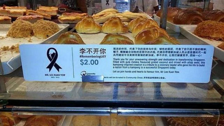 Jual Roti Bertema Lee Kuan Yew, BreadTalk Dikecam