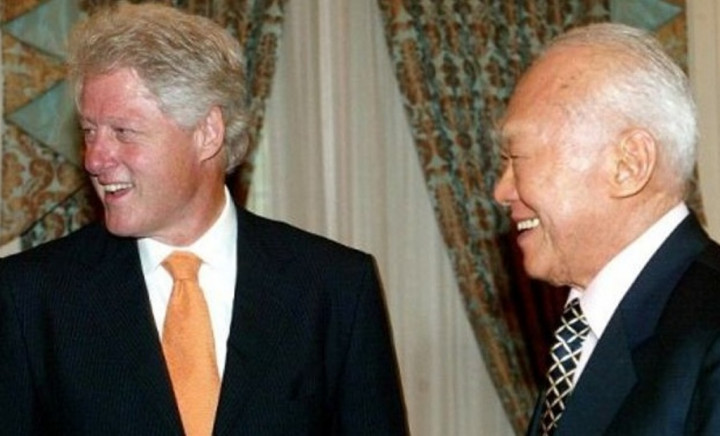 Bill Clinton Hadiri Pemakaman Lee Kuan Yew