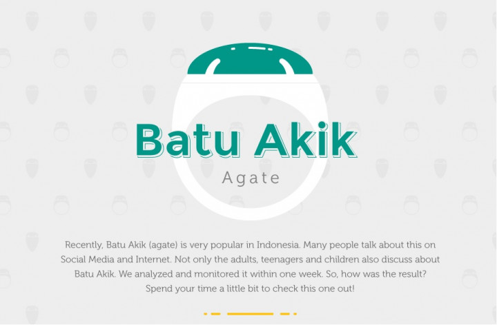 Melihat Tren Pembicaraan Batu Akik di Media Sosial 
