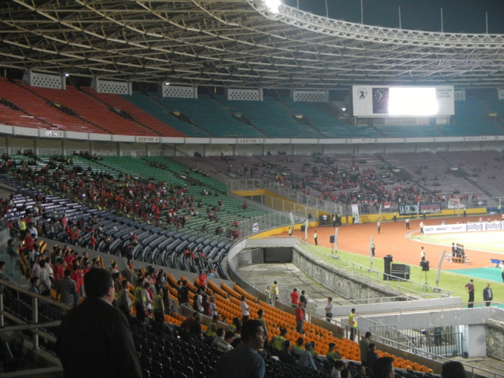 Laga Perdana Timnas U-23 Sepi Penonton