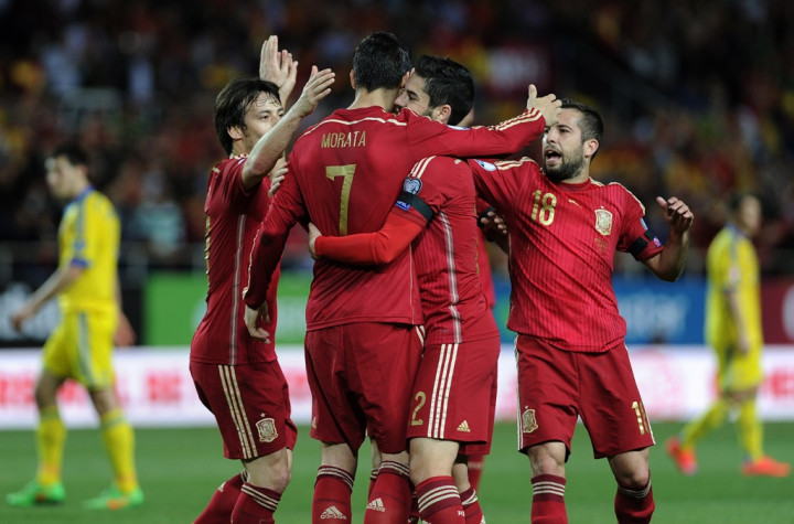 Sementara, Spanyol Ungguli Ukraina