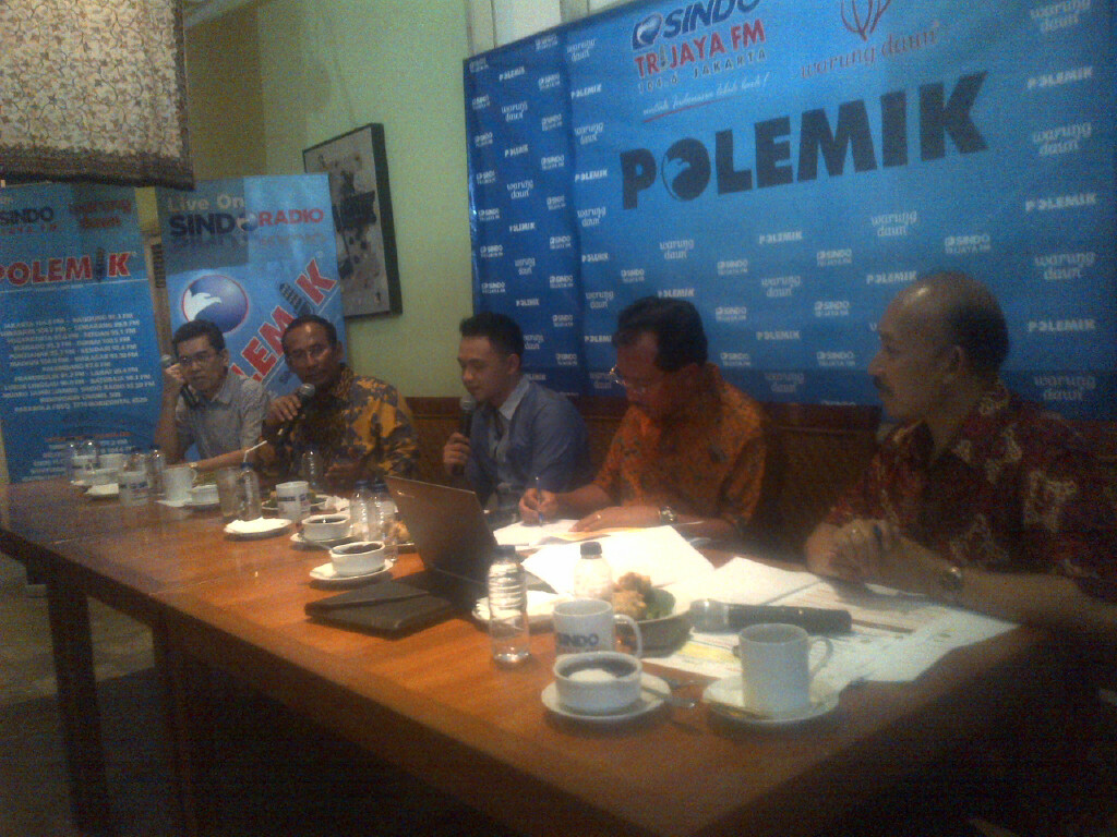 Diskusi Polemik -- FOTO: MTVN/Rodhi Aulia