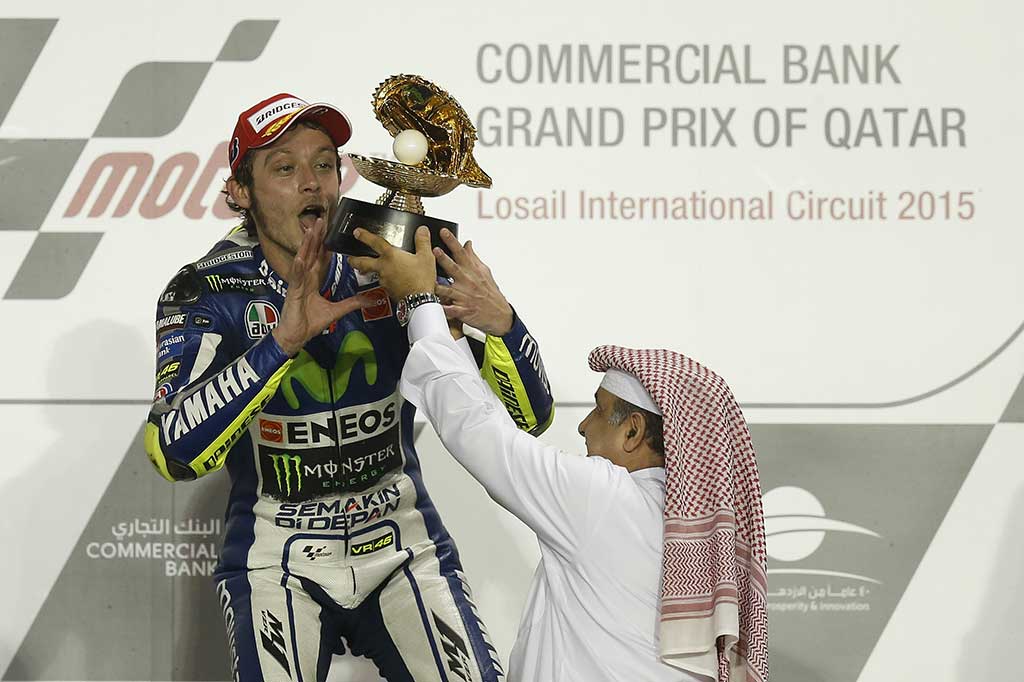 Rossi Juara Seri Pembuka MotoGP 2015