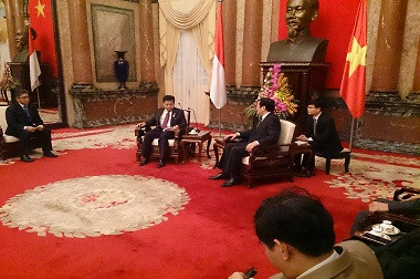 Jaga Hubungan Baik, Delegasi Indonesia Temui Presiden Vietnam 