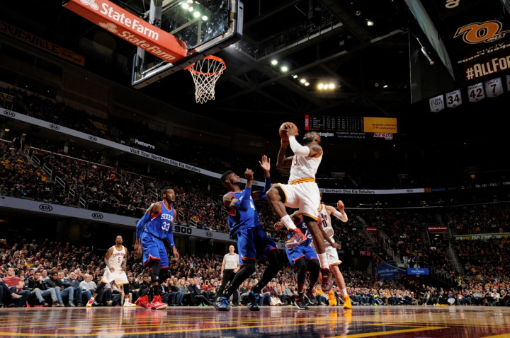 LeBron James Cetak 20 Poin, Cavaliers Menang Tipis atas Sixers